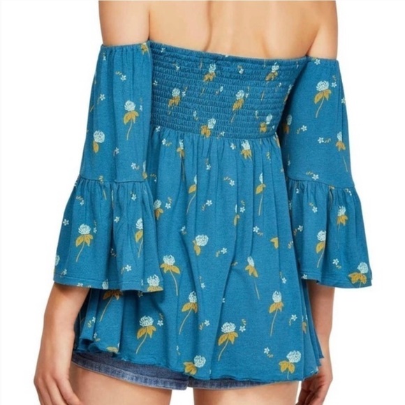 π
Ίfree People Mermaid Combo Lana Off Shoulder Tunic Top Size XS - Picture 2 of 8